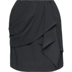 Spódnica mini The Kooples Marta Crepe FJUP18040K. Czarne spódniczki damskie The Kooples, bez wzorów, z poliesteru, mini. W wyprzedaży za 379,00 zł.