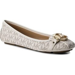 Baleriny damskie: Baleriny MICHAEL MICHAEL KORS - Fulton Moc 40T5FUFR1B Vanilla