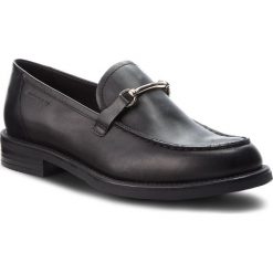 Mokasyny VAGABOND - Amina 4603-001-20 Black. Czarne mokasyny damskie Vagabond, ze skóry, na obcasie. W wyprzedaży za 339,00 zł.