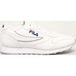 Fila - Buty Orbit Low. Białe buty sportowe damskie Fila, z gumy, sportowe. W wyprzedaży za 169,90 zł.