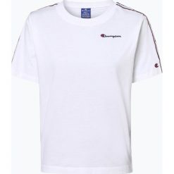 Champion - T-shirt damski, biały. Białe t-shirty damskie Champion, s, bez wzorów, sportowe, bez kołnierzyka. Za 139,95 zł.