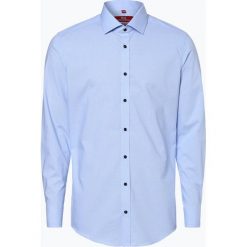Finshley & Harding London - Koszula męska, niebieski. Niebieskie koszule męskie na spinki Finshley & Harding London, m, z kontrastowym kołnierzykiem. Za 99,95 zł.