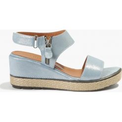 Sandały niebieskie Florinda. Niebieskie sandały damskie marki Badura. Za 151,99 zł.
