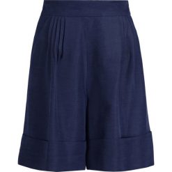 Szorty materiałowe iBlues Epsilon 71410192. Niebieskie szorty damskie iBlues, bez wzorów, z wiskozy. W wyprzedaży za 319,00 zł.