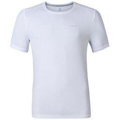 Odlo Koszulka męska T-shirt s/s crew neck GEORGE biała r. L. Białe koszulki sportowe męskie Odlo, l. Za 48,44 zł.
