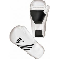Rękawiczki męskie: Adidas semi kontakt rękawiczki – białe