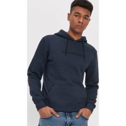Bluza z haftem - Granatowy. Niebieskie bluzy męskie House, s, z haftami, bez kołnierzyka, bez rękawów, bez kaptura. W wyprzedaży za 79,99 zł.