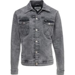 Wrangler Kurtka jeansowa bleached black. Czarne kurtki męskie bomber Wrangler, m, z bawełny. Za 449,00 zł.
