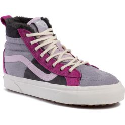 Sneakersy VANS - Sk8-Hi 46 Mte Dx VN0A3DQ5TU91 (Mte) Lilac Grey/Obsidian. Fioletowe półbuty damskie Vans, ze skóry. Za 439,00 zł.