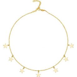 Pozłacany choker z zawieszkami - (D)35 cm. Żółte naszyjniki damskie marki Alicja&Maria, srebrne. W wyprzedaży za 74,95 zł.