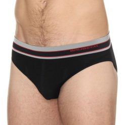 Slipy męskie: Brubeck Slipy męskie ACTIVE WOOL czarne r. L (BE10110)