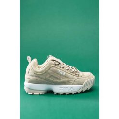 Sportowe Buty Fila Disruptor S Low WMN. Białe buty sportowe damskie Molly.pl, z zamszu. Za 549,00 zł.