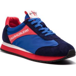 Sneakersy CALVIN KLEIN JEANS - Jerrold S0615 Multi Blue. Niebieskie sneakersy męskie Calvin Klein Jeans, bez zapięcia. W wyprzedaży za 459,00 zł.