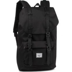 Plecak HERSCHEL - Lil Amer 10014-00535 Blk/Blk. Czarne torby męskie skórzane marki Herschel, bez wzorów, z materiału. Za 459,00 zł.