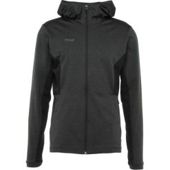 Kurtki sportowe męskie: Bergans LOM FLEECE HOOD Kurtka z polaru solid charcoal/black/solid dark grey