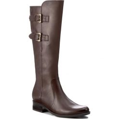 Oficerki CAPRICE - 9-25533-29 Dk Brown Nappa 337. Brązowe buty zimowe damskie Caprice, ze skóry, na obcasie. W wyprzedaży za 369,00 zł.