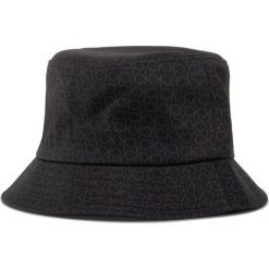 Kapelusz CALVIN KLEIN - Mono Blend Bucket K50K505739 BAX. Czarne kapelusze damskie Calvin Klein, bez wzorów, z bawełny. Za 179,00 zł.