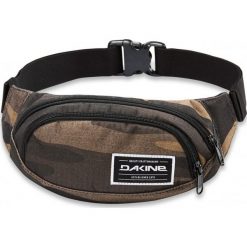 Dakine Hip Pack Field Camo. Zielone torby podróżne Dakine, bez wzorów, z meshu. Za 89,90 zł.