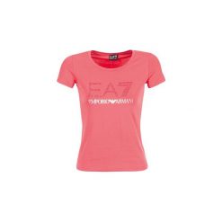 T-shirty z krótkim rękawem Emporio Armani EA7 TRAIN LOGO SERIES. Czerwone t-shirty damskie Emporio Armani EA7, l. Za 230,30 zł.