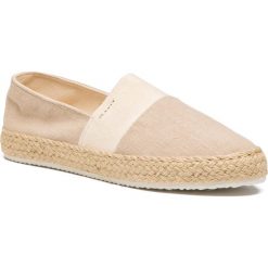 Espadryle GANT - Krista 18568368 Natural G220. Brązowe espadryle damskie GANT, z materiału. W wyprzedaży za 189,00 zł.