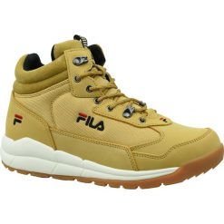 Fila Alpha Mid 1010736-EDU buty zimowe męskie beżowe 45. Brązowe buty zimowe sportowe męskie Fila, na zimę, ze skóry, bez zapięcia. W wyprzedaży za 329,99 zł.