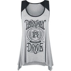 Parkway Drive EMP Signature Collection Top damski jasnoszary melanż/czarna. Czarne topy damskie Parkway Drive, m, melanż, z materiału. Za 62,90 zł.