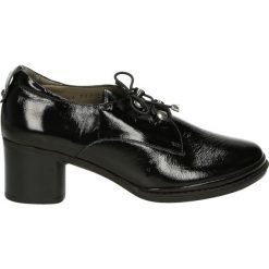Półbuty - 669901 BLACK. Czarne półbuty damskie skórzane Venezia. Za 199,00 zł.