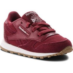 Buty Reebok - Cl Leather Estl CN1141 Urban Maroon/White. Czerwone półbuty dziewczęce Reebok, na sznurówki. W wyprzedaży za 149,00 zł.