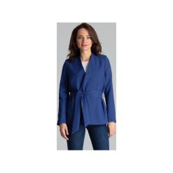 Żakiet L061zafir. Niebieskie marynarki damskie Lenitif, xl. Za 179,00 zł.