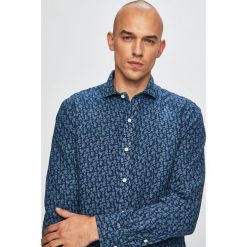 Polo Ralph Lauren - Koszula. Niebieskie koszule męskie Polo Ralph Lauren, s, bez wzorów, ze lnu, polo, z długim rękawem. Za 729,90 zł.