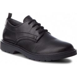 Półbuty NATURINO - Abbey 0012013080.01.0A01 S Nero. Czarne buty chłopięce komunijne Naturino, na sznurówki. W wyprzedaży za 339,00 zł.