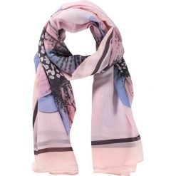 Chusty damskie: Chusta w kwiaty bonprix jasnoróżowo-lila-różowy