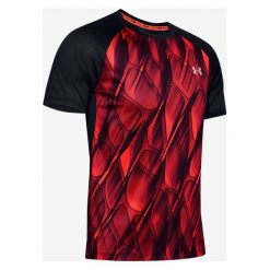 Under Armour Qualifier Iso-Chill Koszulka Czerwony. Czerwone podkoszulki męskie Under Armour, l, bez wzorów, z elastanu, z krótkim rękawem. Za 240,95 zł.