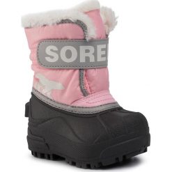 Śniegowce SOREL - Toddler Snow Commander NV1960 Cupid 651. Różowe śniegowce dziewczęce Sorel, bez zapięcia. W wyprzedaży za 199,00 zł.