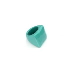 InspiRING Dolomit Fasetowany. Niebieskie pierścionki damskie marki Brazi druse jewelry. Za 240,00 zł.