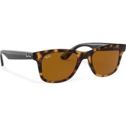 Okulary przeciwsłoneczne RAY-BAN - 0RB4640 710/33 Brown/Brown. Pomarańczowe okulary przeciwsłoneczne damskie Ray-Ban. Za 549,00 zł.
