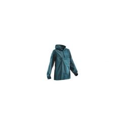 Kurtka NH100 Raincut damska. Niebieskie kurtki damskie QUECHUA, xs, bez wzorów, z poliesteru, bez kaptura. Za 34,99 zł.