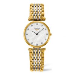 LONGINES LA GRANDE CLASSIQUE DE LONGINES L4.512.2.87.7. Szare zegarki damskie LONGINES, złote. Za 6390,00 zł.