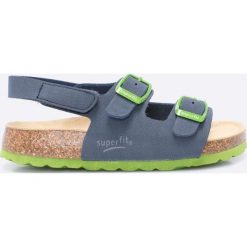 Superfit - Sandały dziecięce. Szare sandały chłopięce marki Superfit, z materiału, z okrągłym noskiem, na klamry. Za 129,90 zł.