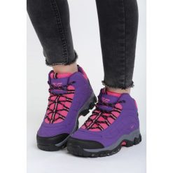 Fioletowe Buty Trekkingowe Guardian. Fioletowe buty trekkingowe damskie marki Born2be. Za 69,99 zł.