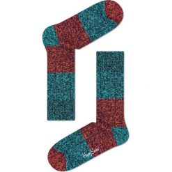 Happy Socks - Skarpety Wool. Zielone skarpetki męskie marki Happy Socks, z elastanu. W wyprzedaży za 37,90 zł.