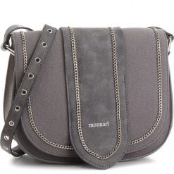 Torebka MONNARI - BAGA460-019 Grey. Szare torebki klasyczne damskie marki Monnari, bez wzorów, ze skóry ekologicznej, bez dodatków. W wyprzedaży za 169,00 zł.