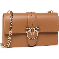 Torebka PINKO - Love Classic Simply C. PE 20 PLTT 1P21KM Y5FF Light Brown L11. Pomarańczowe torebki klasyczne damskie Pinko, bez wzorów, ze skóry, eleganckie, bez dodatków. Za 1229,00 zł.