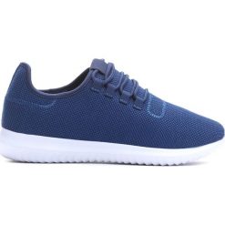 Granatowe Buty Sportowe Entreaty. Białe buty sportowe męskie marki Born2be, na sznurówki. Za 39,99 zł.