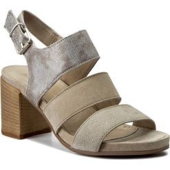 Rzymianki damskie: Sandały KHRIO – 171K3502NJSPSQ Sand/Sand/Acciaio