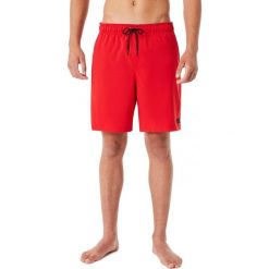 Oakley szorty męskie Ace Volley 18 Red Line S. Czerwone spodenki sportowe męskie Oakley, s, bez wzorów, sportowe, na fitness i siłownię. W wyprzedaży za 195,00 zł.