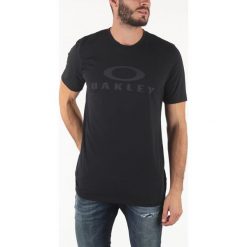 Oakley Bark Koszulka Czarny. Czarne podkoszulki męskie Oakley, xl, z nadrukiem, z bawełny, z krótkim rękawem. Za 119,95 zł.