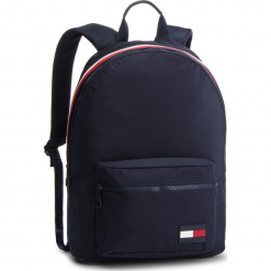 Plecak TOMMY HILFIGER - Sport Mix Backpack AM0AM04253 413. Niebieskie torby męskie skórzane TOMMY HILFIGER, bez wzorów, z materiału, sportowe. Za 449,00 zł.