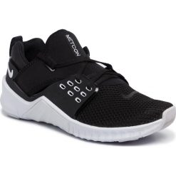Buty NIKE - Free Metlon 2 AQ8306 004 Black/White. Czarne buty sportowe męskie Nike, z tworzywa sztucznego, bez zapięcia, na fitness i siłownię. W wyprzedaży za 339,00 zł.