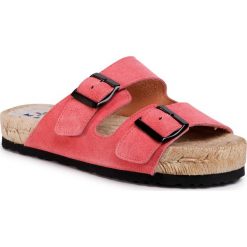 Espadryle MANEBI - Nordic Sandals M 2.0 R0 Paradise Pink. Różowe espadryle damskie Manebi, bez wzorów, ze skóry, bez obcasa. W wyprzedaży za 379,00 zł.